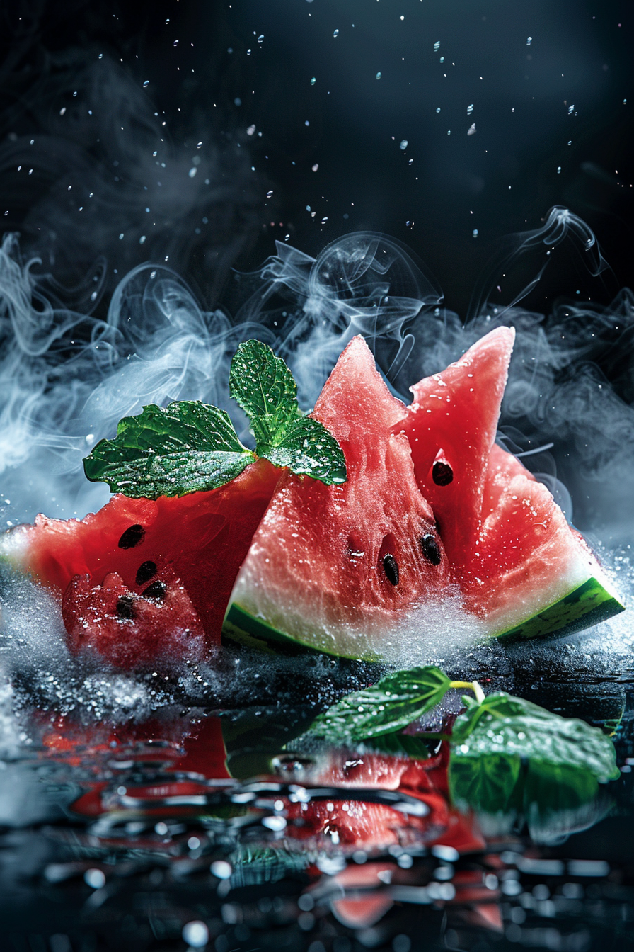 Serbetli Ice Watermelon Shisha Tobacco 1 kg – Refreshing Frozen Fruit Flavor