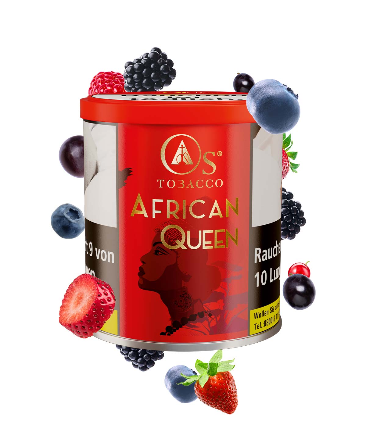 O’s Tobacco African Queen | Exotic Fruity Blend - 250g