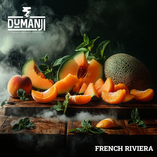 Dumanji Shisha Tobacco French Riviera – A Sweet and Refreshing Citrus Blend