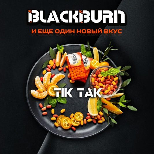 Blackburn Shisha Tobacco Tik Tak – A Refreshing Mint and Citrus Fusion