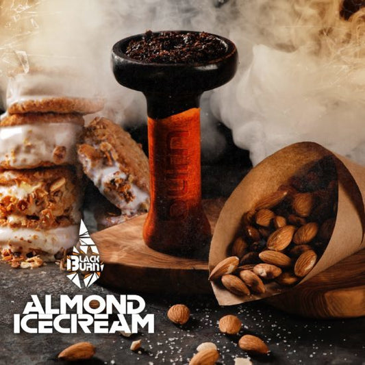 Blackburn Shisha Tobacco Almond Ice Cream – A Creamy and Nutty Dessert Delight