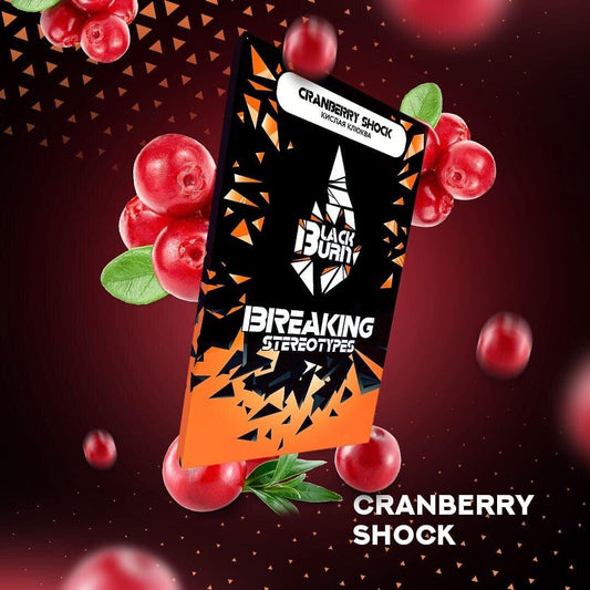 Blackburn Shisha Tobacco Cranberry Shock – A Tangy and Refreshing Berry Burst