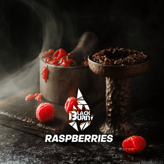 Blackburn Shisha Tobacco Raspberries – A Sweet and Tangy Berry Delight