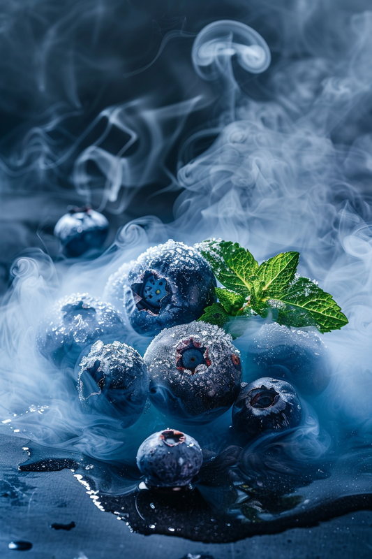 Serbetli Ice Blueberry Shisha Tobacco 1 kg – Frosted Wild Berry Flavor