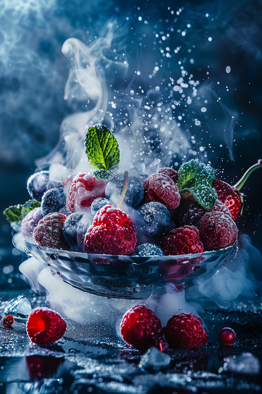 Serbetli Ice Berry Shisha Tobacco 1 kg – Frozen Mixed Berries Flavor
