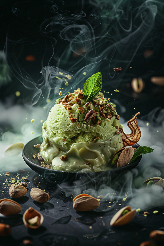 Serbetli Pistachio Ice Cream Shisha Tobacco 1 kg – Nutty Dessert Blend