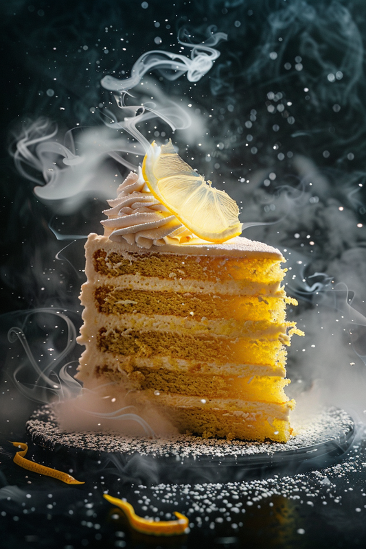 Serbetli Lemon Cake Shisha Tobacco 1 kg – Sweet Citrus Dessert Flavor