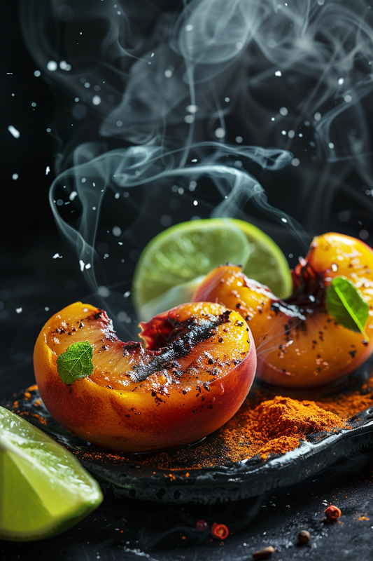 Serbetli Lime Spice Peach Shisha Tobacco 1 kg – Grilled Peach & Zesty Lime
