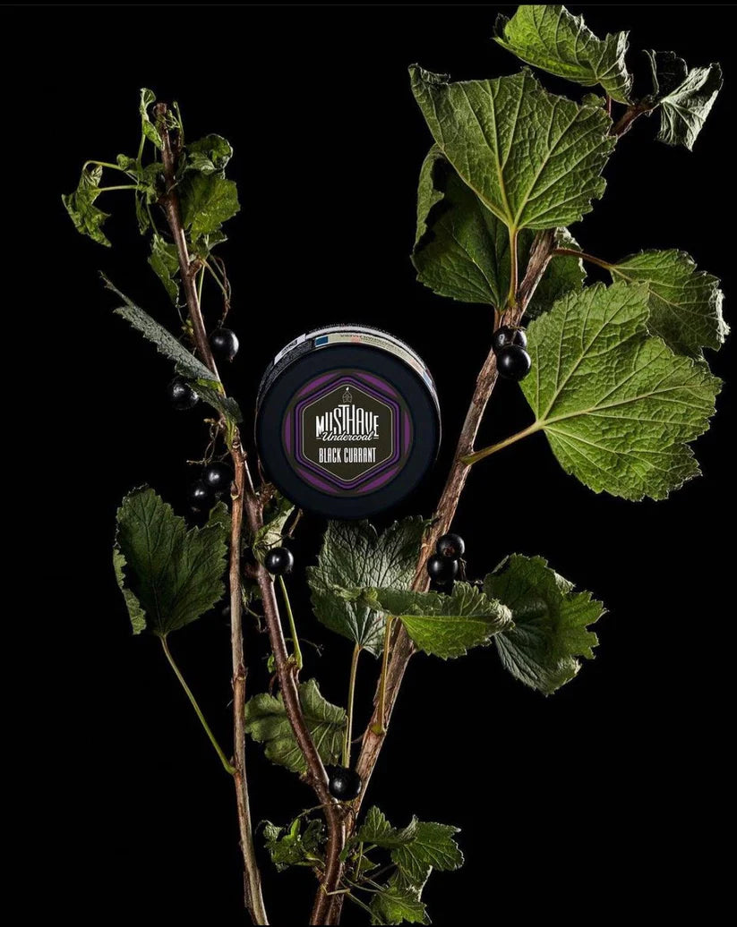 MustHave Shisha Tobacco Blackcurrant – A Bold and Tangy Berry Sensation