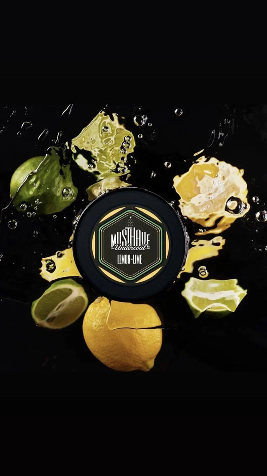 MustHave Shisha Tobacco Lemon Lime – A Zesty Citrus Blend for Refreshing Sessions