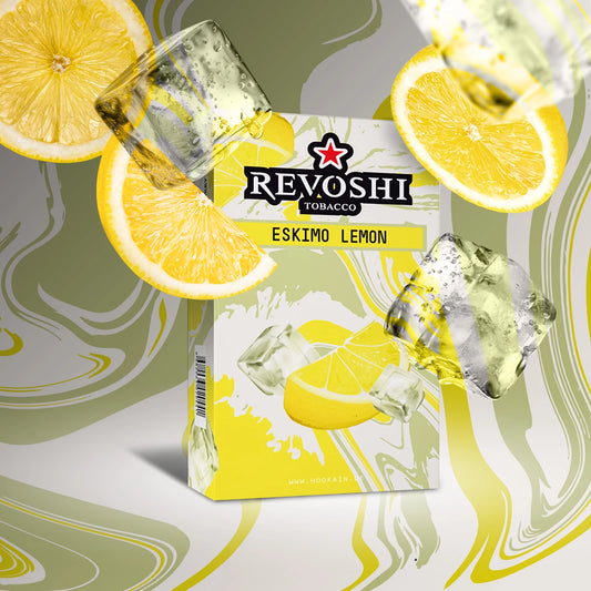 Revoshi Shisha Tobacco Eskimo Lemon – A Cool and Zesty Citrus Blend