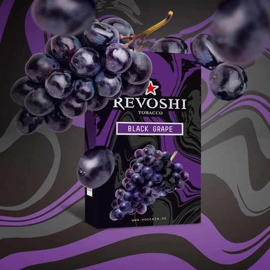 Revoshi Shisha Tobacco Black Grape – A Bold and Juicy Grape Flavor