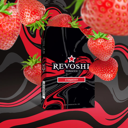 Revoshi Shisha Tobacco Strawberry – A Juicy and Sweet Strawberry Delight